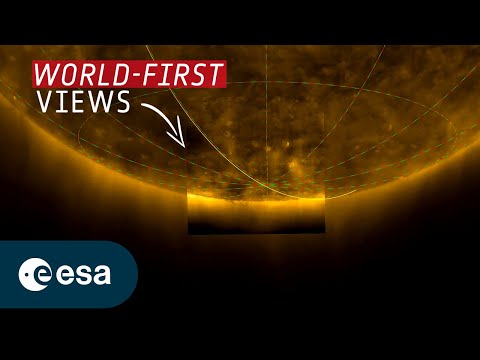 Solar Orbiter gets world-first views of the Sun’s south pole