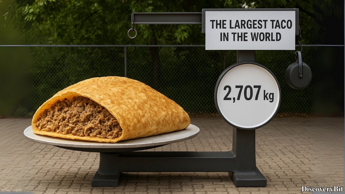 Weird fun fact about the world’s largest taco
