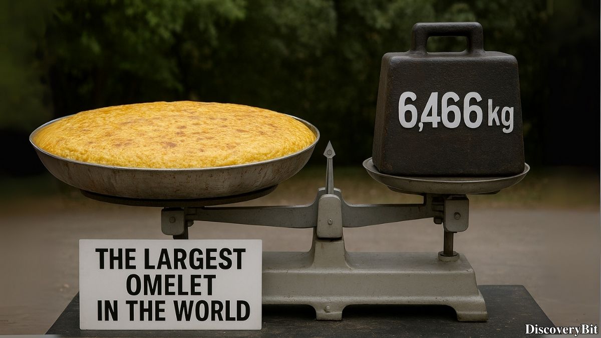 Weird fun fact about the world’s largest omelet