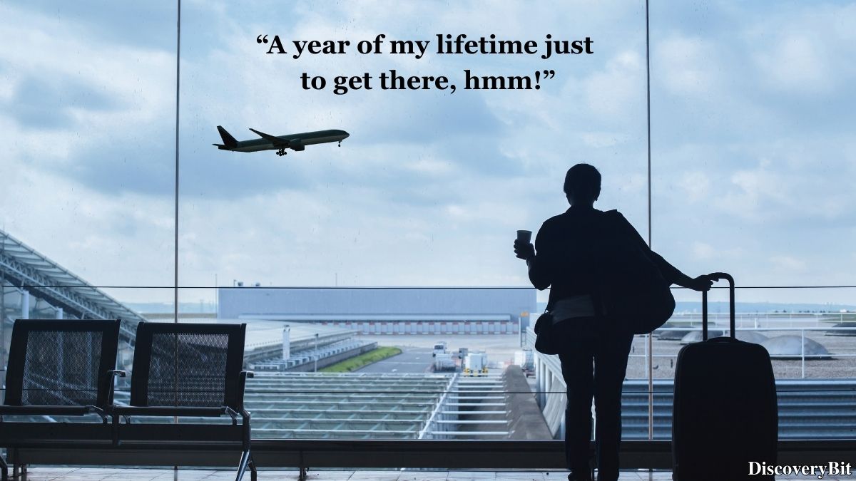 Interesting fun fact about time spent traveling