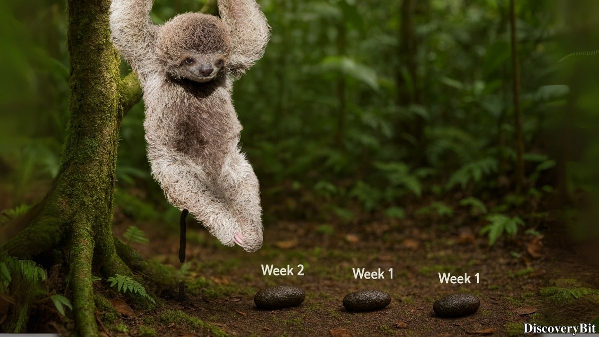 Weird random fact about sloth bathroom habits