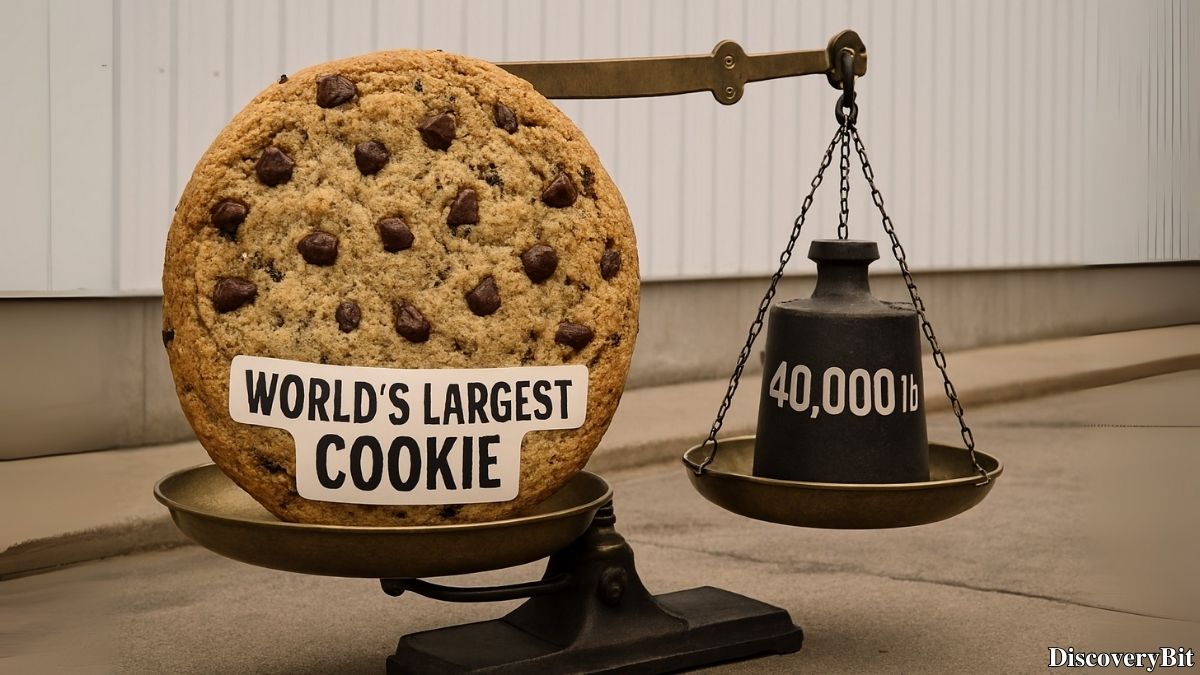 Weird fun fact about the world’s largest cookie