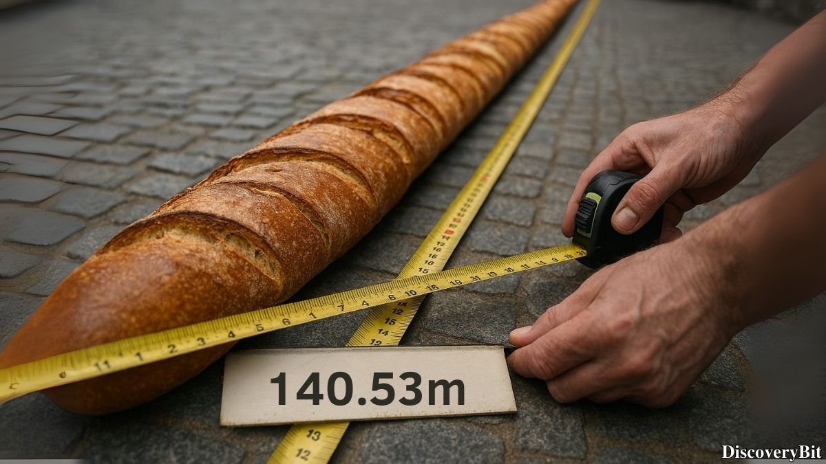 Weird fun fact about the world’s longest bread
