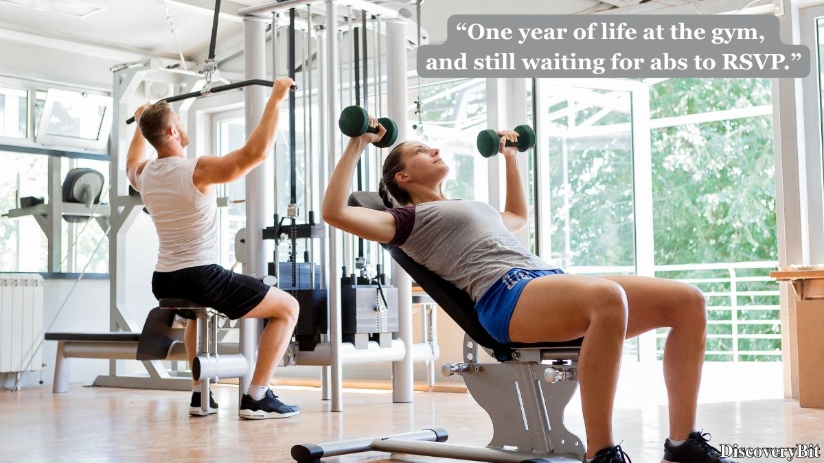 Interesting fun fact about time spent at the gym