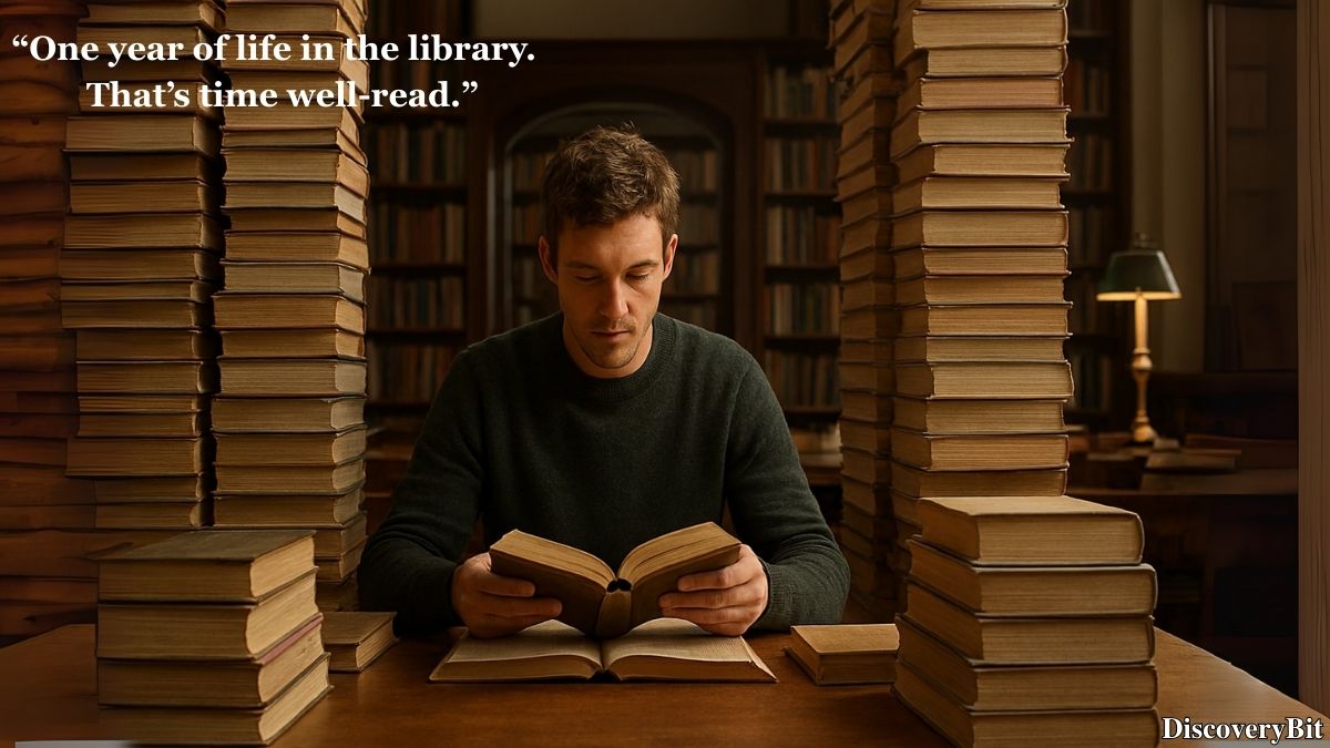 Interesting fun fact about time spent in libraries