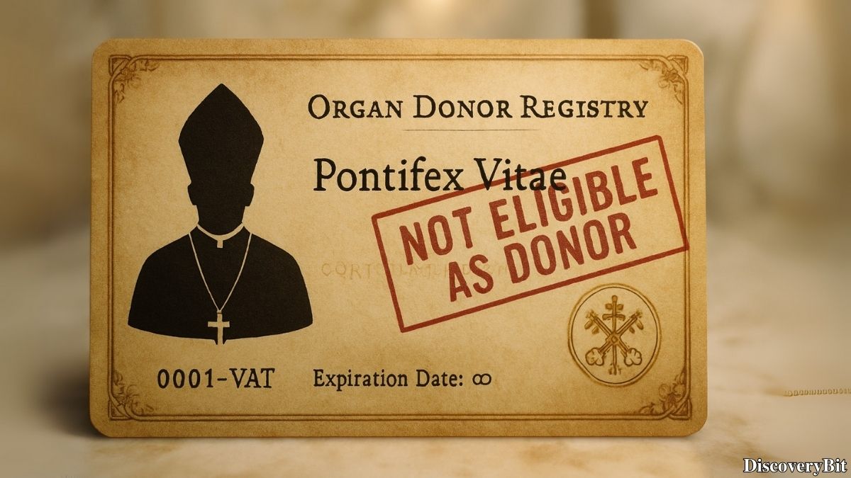 Weird religious fact about the Pope and organ donation