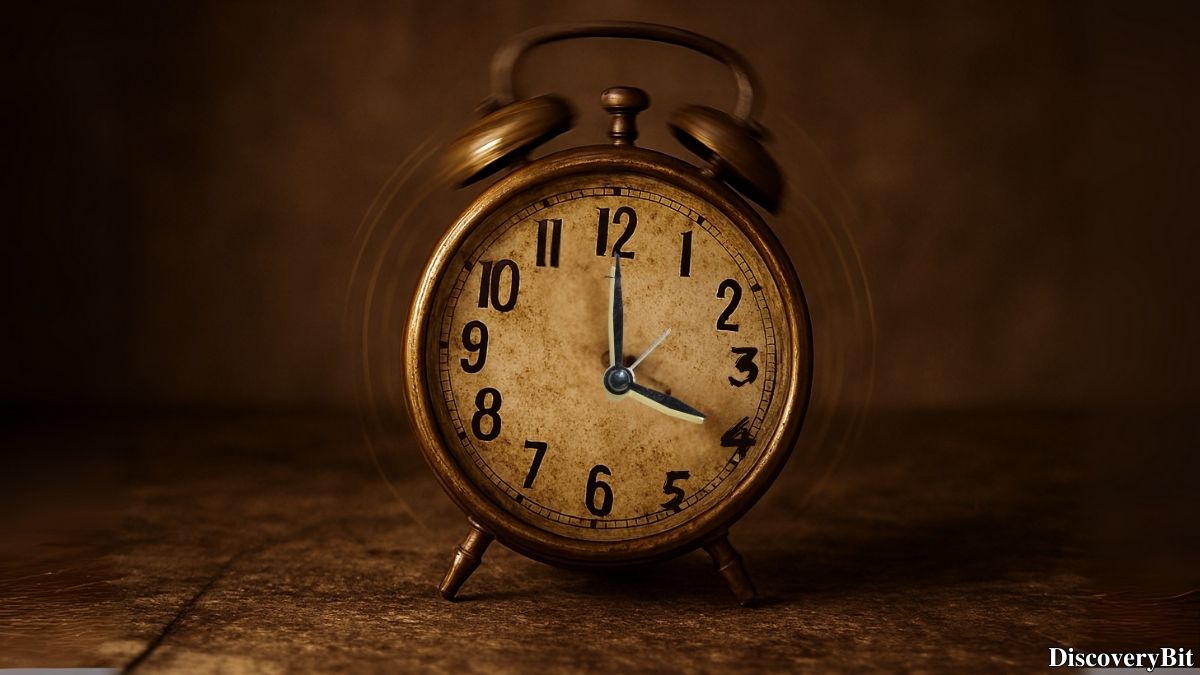 Random trivia fact from tech history about the first alarm clock