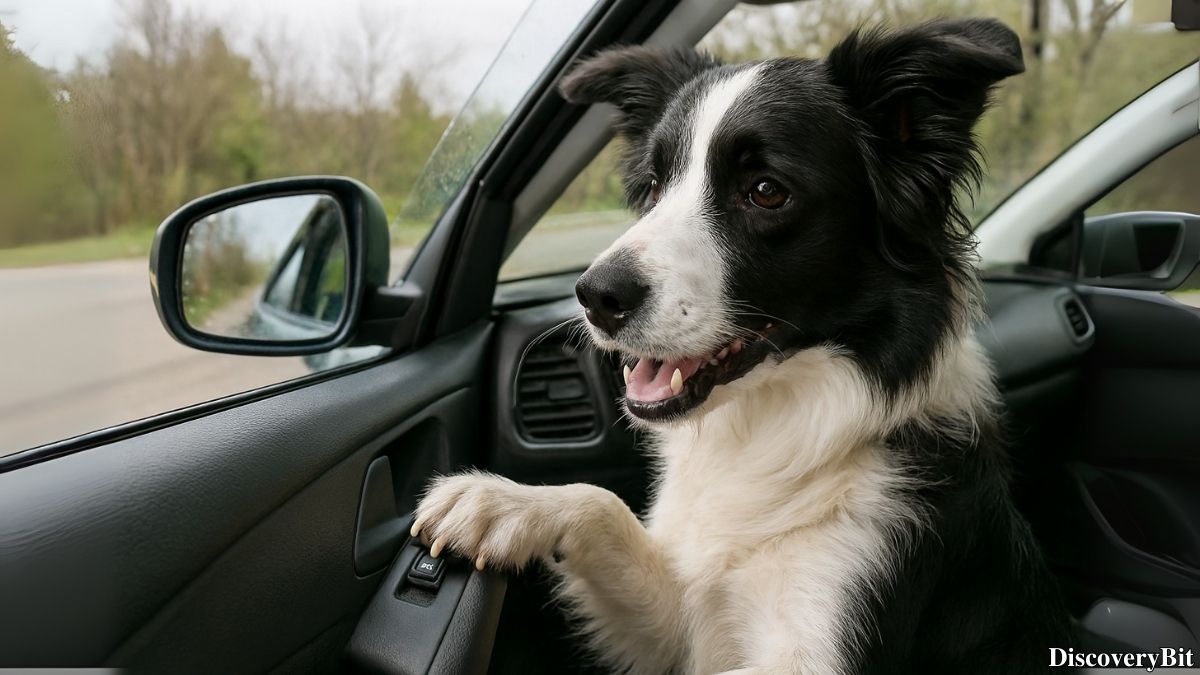 Cool fact from Guinness World Records about a dog opening a car window