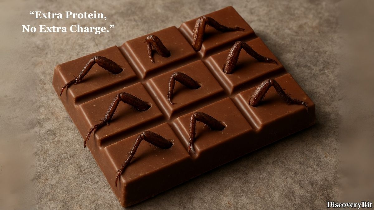 Weird fact from food science about insect fragments in chocolate