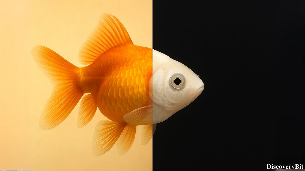 Bizarre animal trivia fact about goldfish color changes
