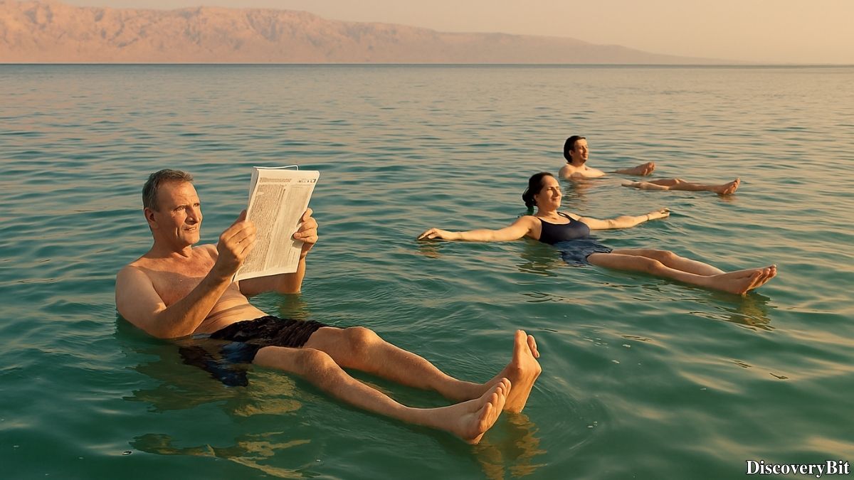 Random Fun Facts You’ll Want To Share Immediately Cool fact about natural buoyancy in the Dead Sea