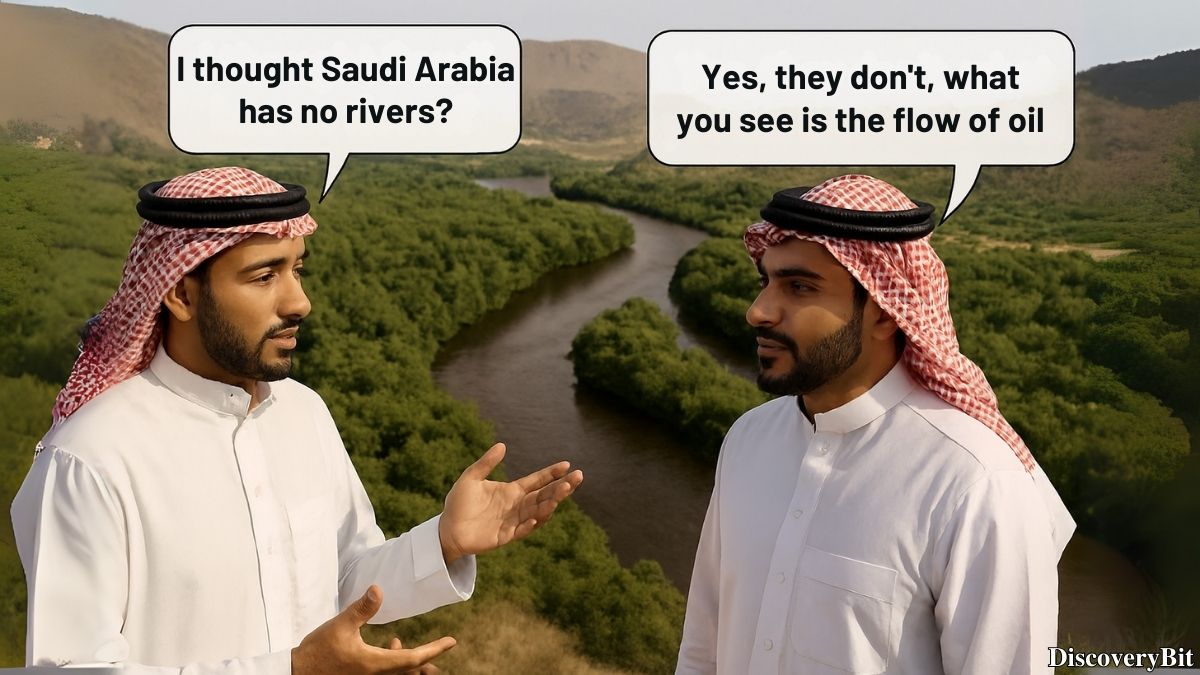 Random Fun Facts You’ll Want To Share Immediately Cool random fun fact about Saudi Arabia’s riverless landscape