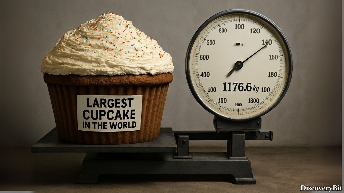 Weird fun fact about the world’s largest cupcake