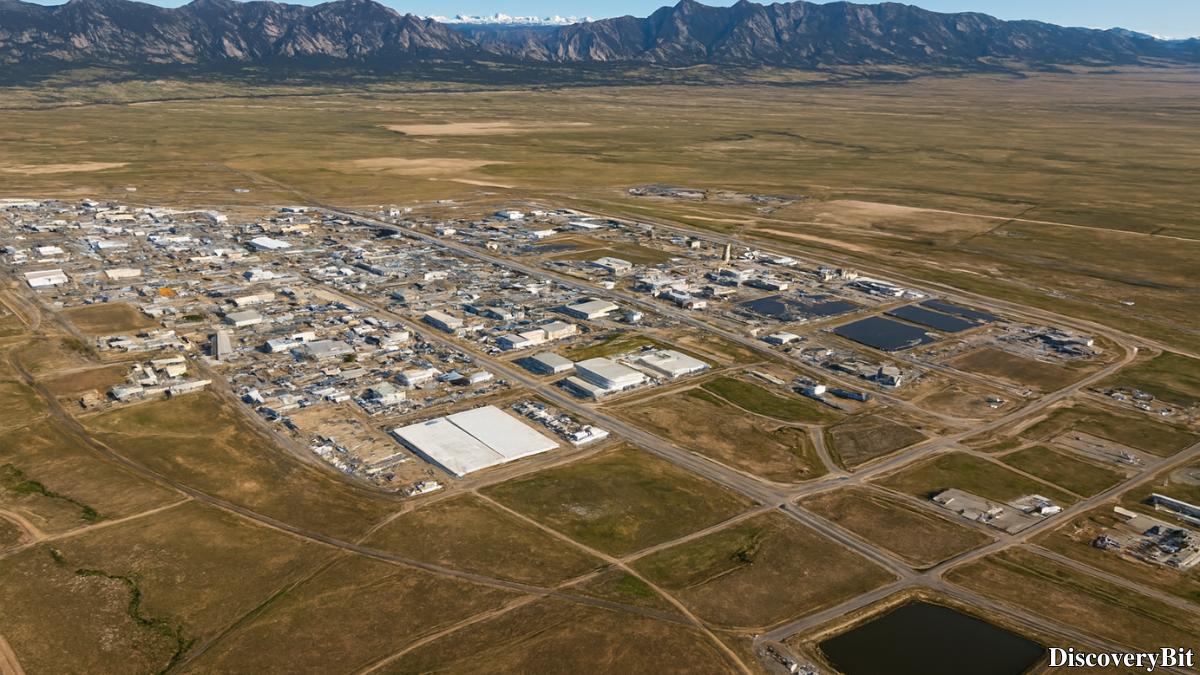 Rocky Flats Plant, Colorado, USA a most radioactive place on earth