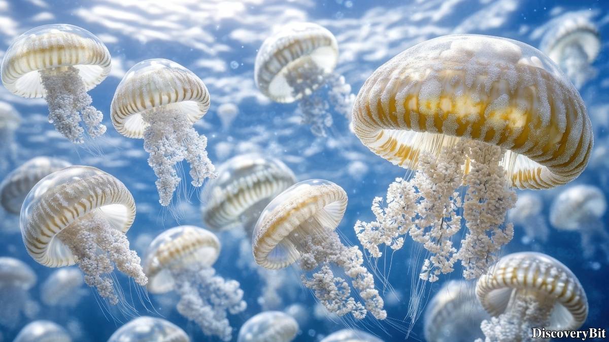 Name of the group of animals for Jellyfish