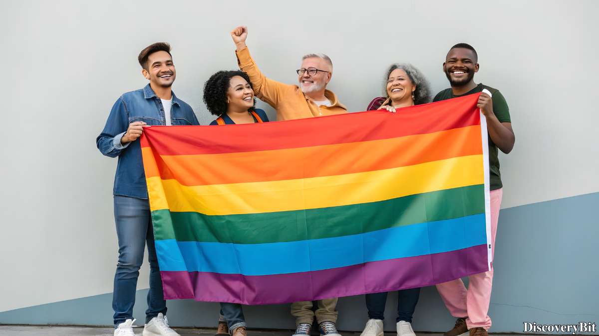Rainbow color as Pride Flag