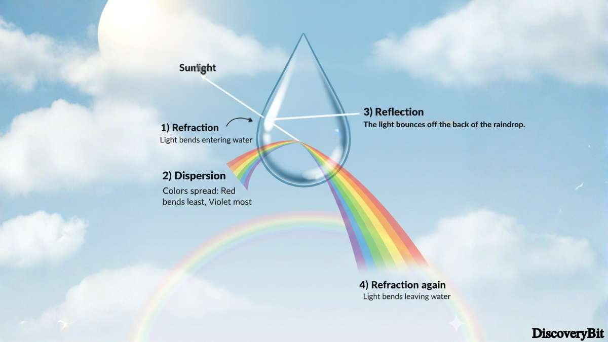 Rainbow color concept
