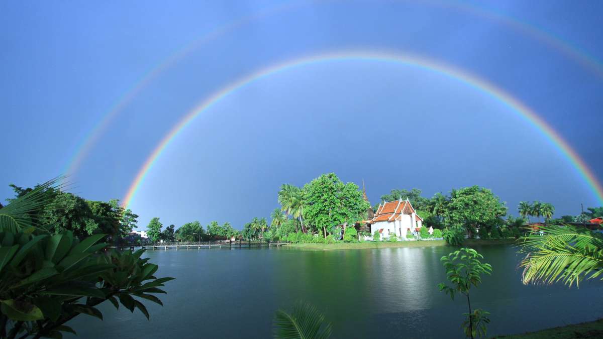 Rainbow color type - Twinned Rainbows