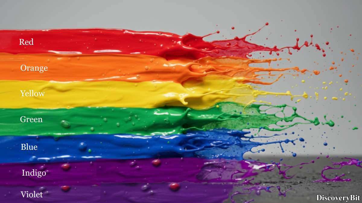 Rainbow colors