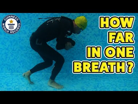 Longest underwater walk - Guinness World Records