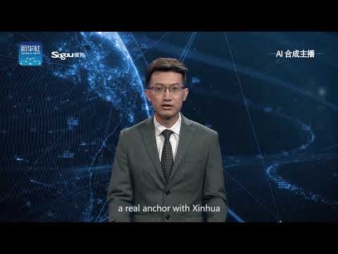 Xinhua&#039;s first English AI anchor makes debut