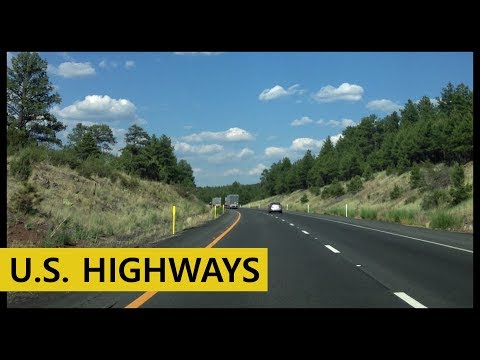 The US Highways Montage - USA