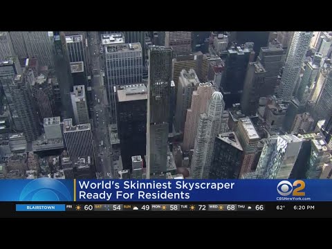 World&#039;s skinniest skyscraper completed on West 57th Street