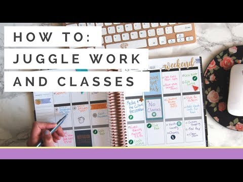 How to: Juggle Work and College