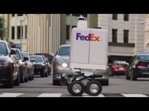 FedEx unveils autonomous robot to test last-mile deliveries