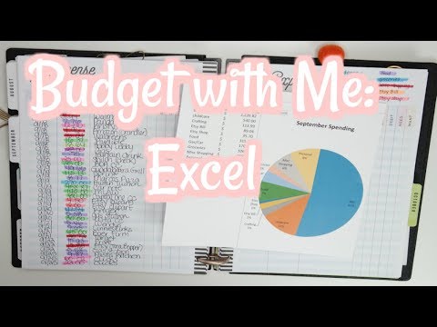 How to Use Excel To Track Expenses| Money Management | E.Michelle