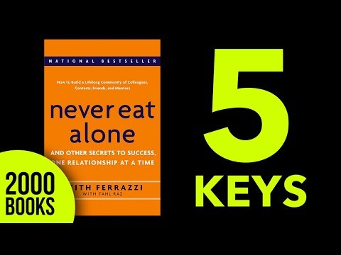 Never Eat Alone Book Summary - Keith Ferazzi