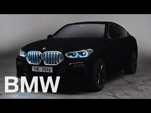 The all-new BMW X6 Series in Vantablack.