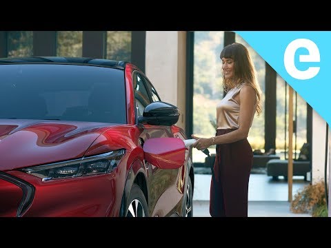 Ford Mustang Mach E electric car unveiling