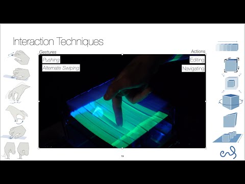 FlexiVol -a Volumetric Display with an Elastic Diffuser to Enable Reach-Through Interaction (15 min)