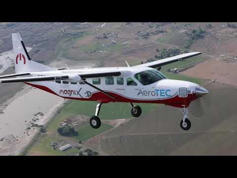 MagniX and AeroTEC test all-electric Cessna plane