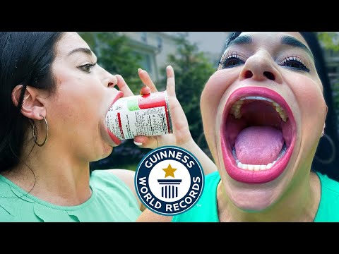 Largest Mouth Gape - Guinness World Records