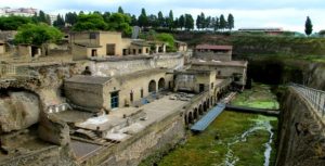 Ruins of Herculaneum, archaeological discovery