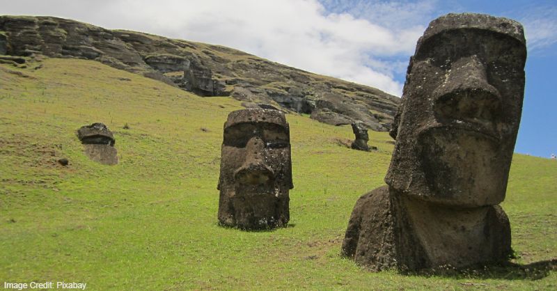 Chile, Chile tourist attractions, easter island, easter island heads, Island, moai, National Park, rapa nui, statues, Tourist attractions in Chile, Tourist attractions near me in Chile