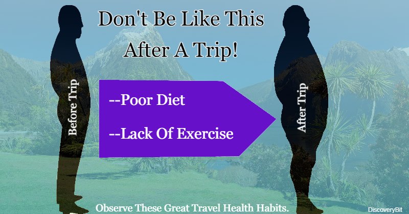 healthy habits, healthy eating, Travel, healthy living, Physical activity