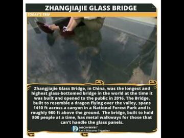 The Longest Glass Bottom Bridge In The World In 2016