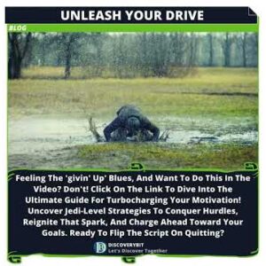 How To Revitalize Your Drive And Conquer Goals!